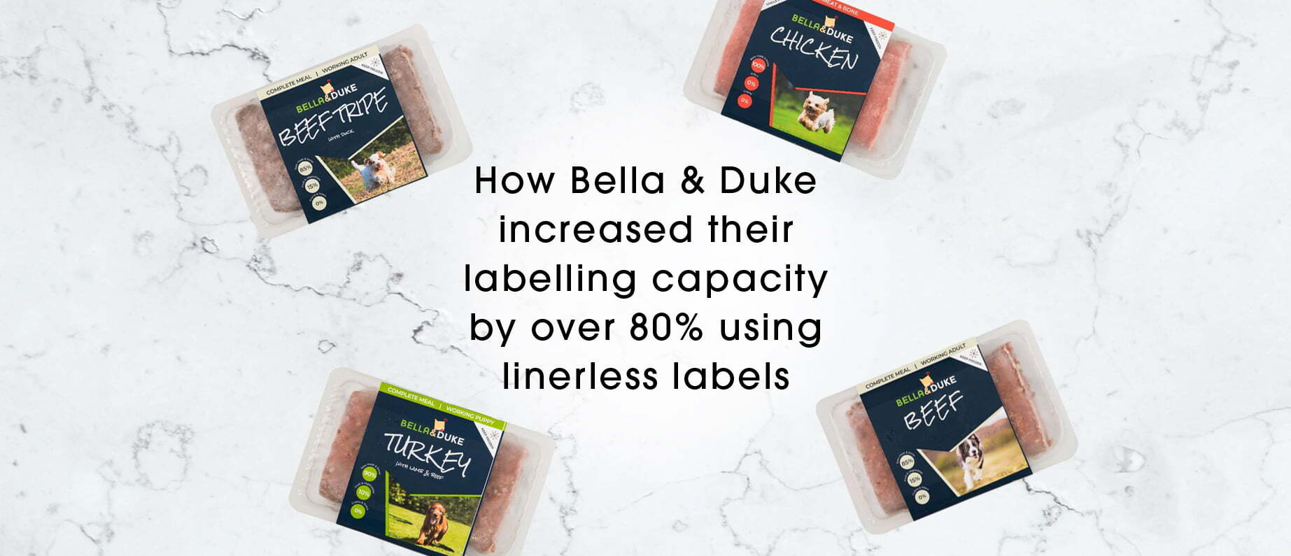 Reflex helps top pet food brand increase labelling capacity by over 80